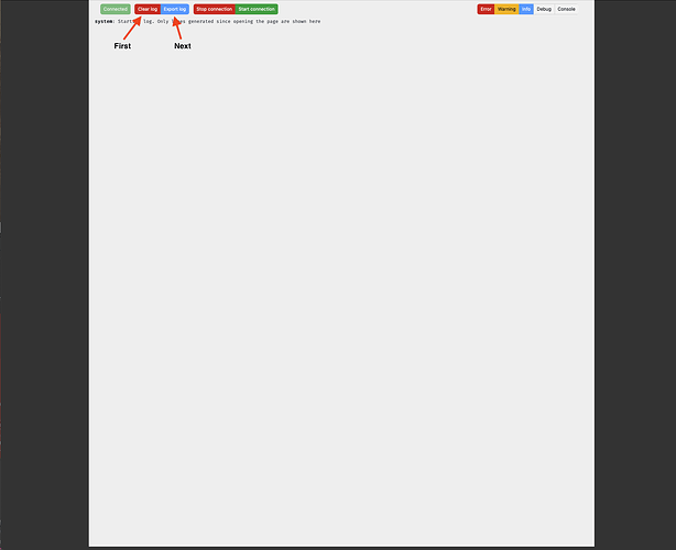 How to Export Module Logs