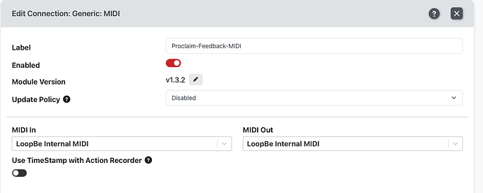Companion - Module Setup