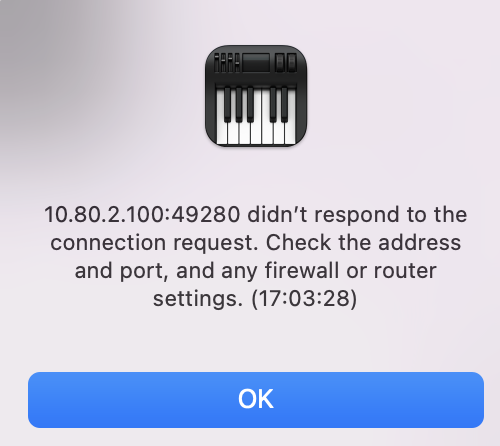 MIDI Network Setup